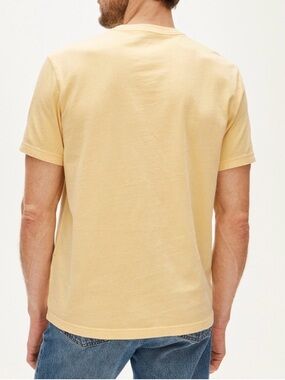 Penmans Vintage Wash Yellow V-Neck T-Shirt – Men’s Size M